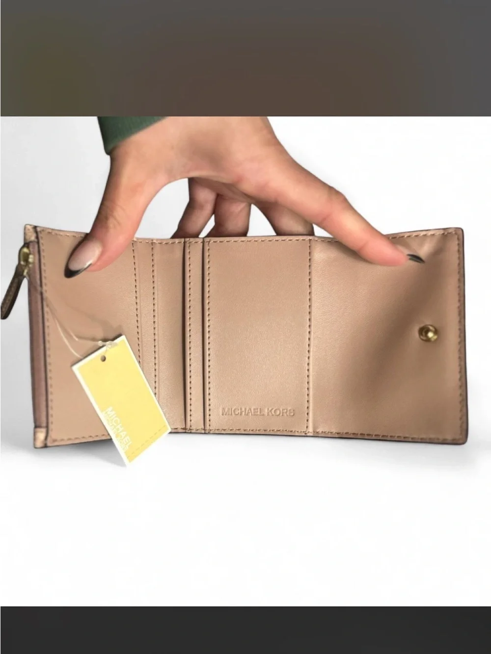 NWT Michael Kors XS trifold wallet.